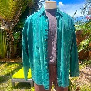 Vintage Stefano COTTON button down size Medium - Fits oversized.